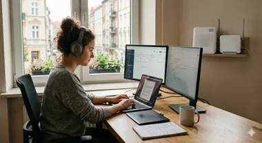 Internet dla freelancera – jak wybrać stabilne łącze do pracy?