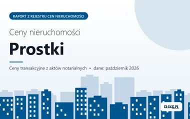 Ceny mieszkań w Prostkach — październik 2026