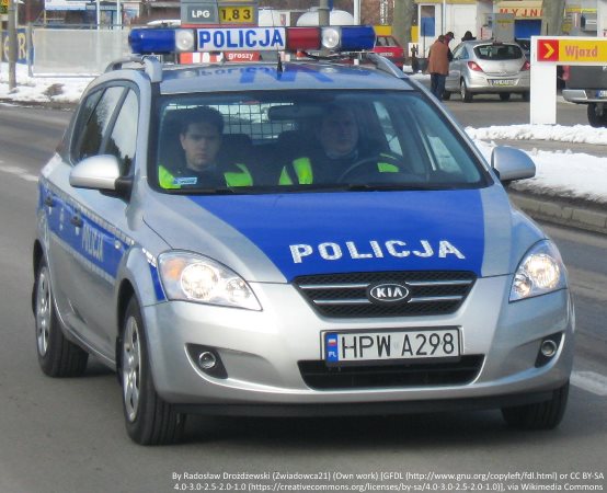 Policja Ełk: Rowerzysta jechał drogą ekspresową – zareagowali kierowcy