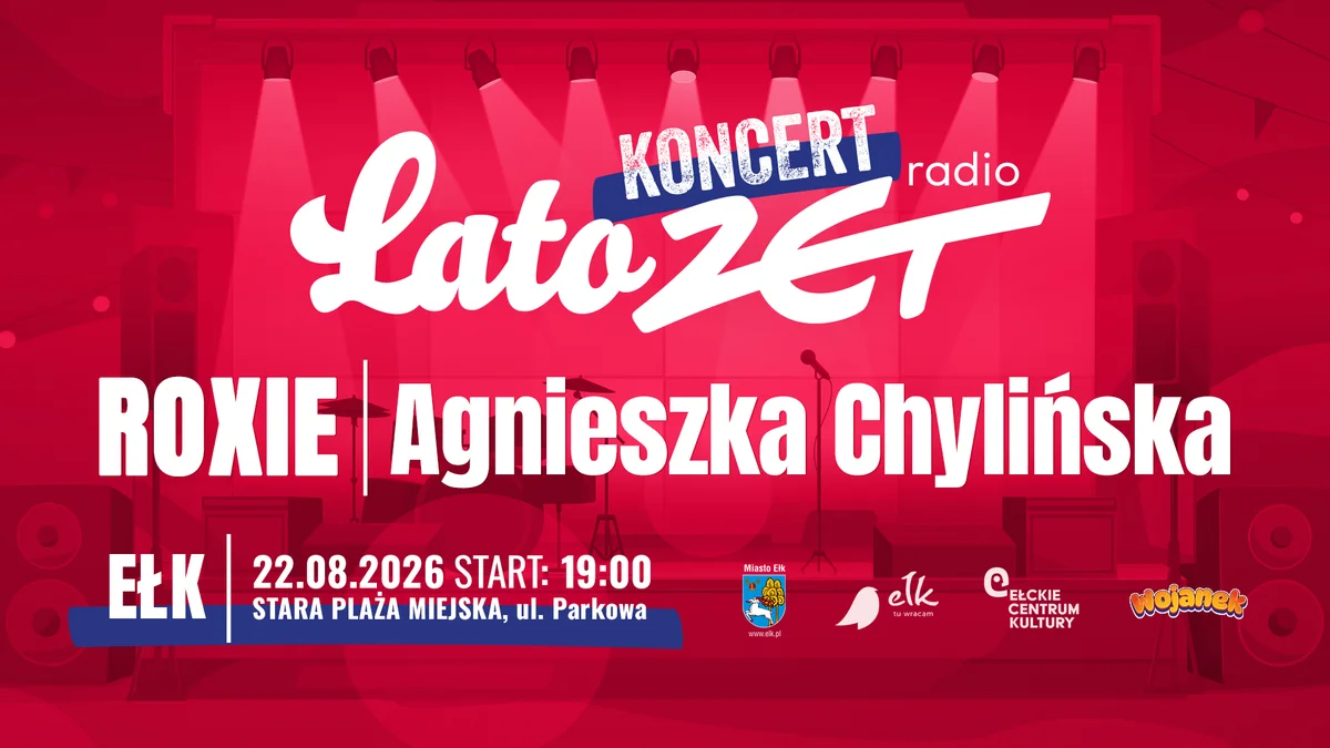 Grafika promocyjna wydarzenia Koncert Lato ZET w Ełku
