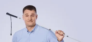 Grafika promocyjna wydarzenia Marcin Ryszka w Ełku – spotkanie autorskie i promocja książki „Nie widzę przeszkód”