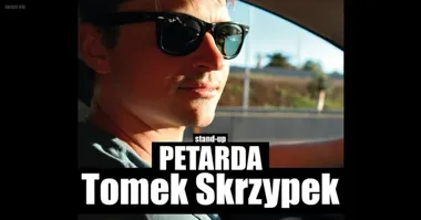 Grafika promocyjna wydarzenia Tomek Skrzypek: PETARDA — stand-up w Ełku