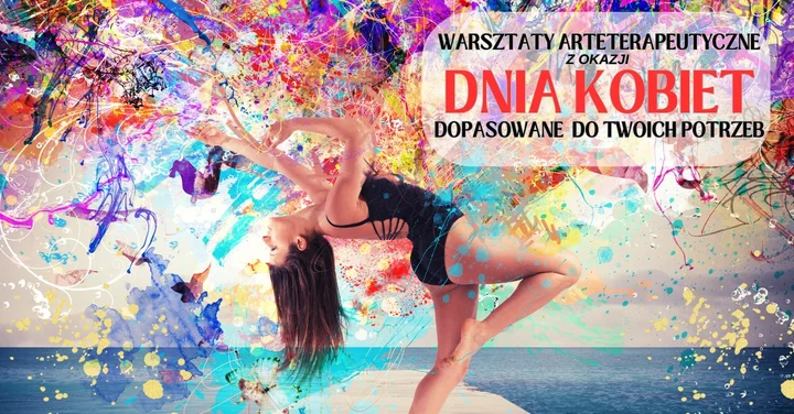 Grafika promocyjna wydarzenia Warsztaty arteterapeutyczne „Czas tylko dla Ciebie” — relaks i praca z emocjami w Ełku
