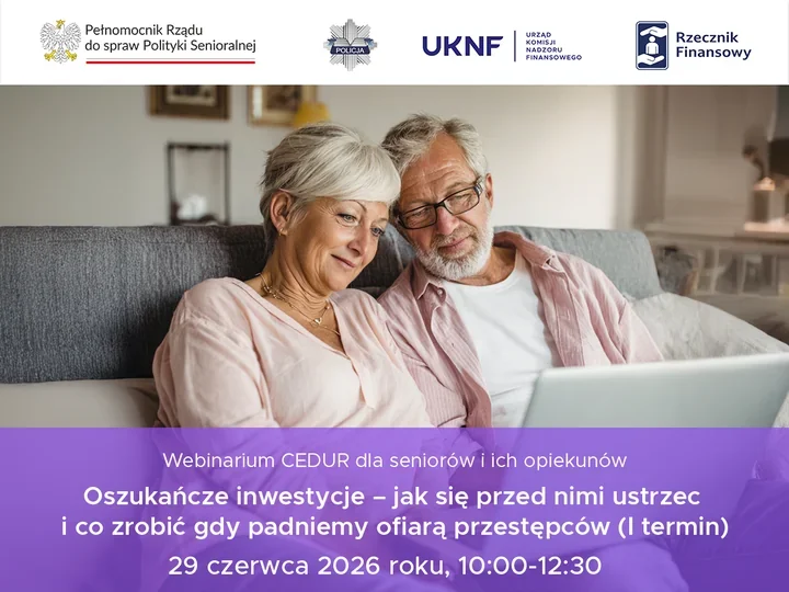 Seniorzy z Ełku dostaną darmową lekcję obrony przed oszustami