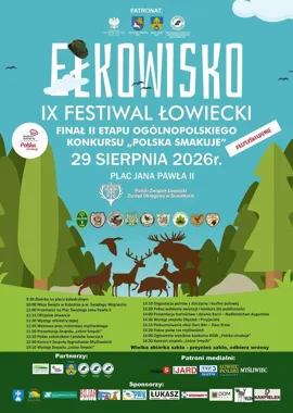 Sokolnicy, dziczyzna i muzyka. Festiwal Ełkowisko wraca na plac Jana Pawła II