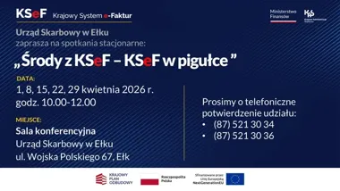 W Ełku rusza cykl spotkań, który ma odczarować KSeF przedsiębiorcom