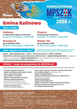 Cztery postoje MPSZOK-u. Mieszkańcy oddadzą odpady bez opłat