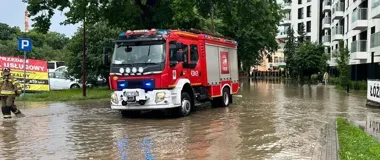 Burza nad powiatem ełckim - strażacy wyjeżdżali 70 razy w jedną dobę