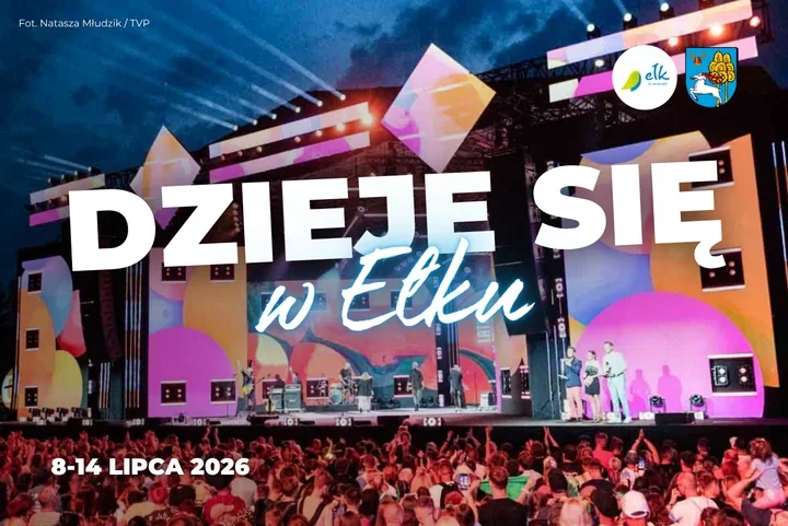 W Ełku tydzień z kolejką plażą i kinem pod gołym niebem