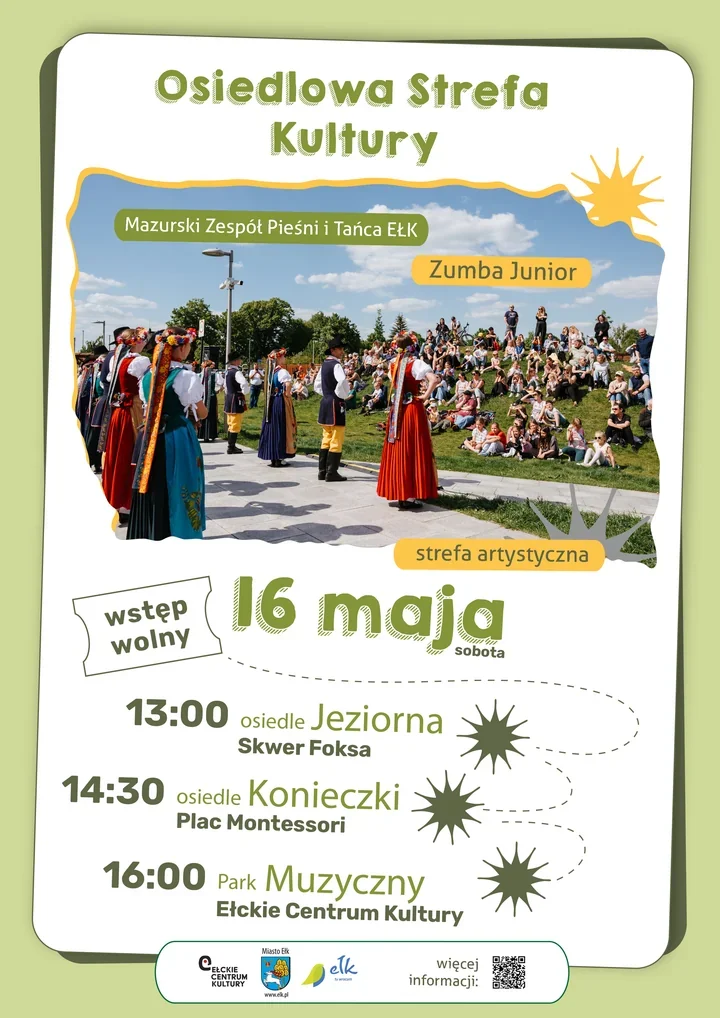 Kultura schodzi na osiedla. Ełckie Centrum Kultury rusza w miasto