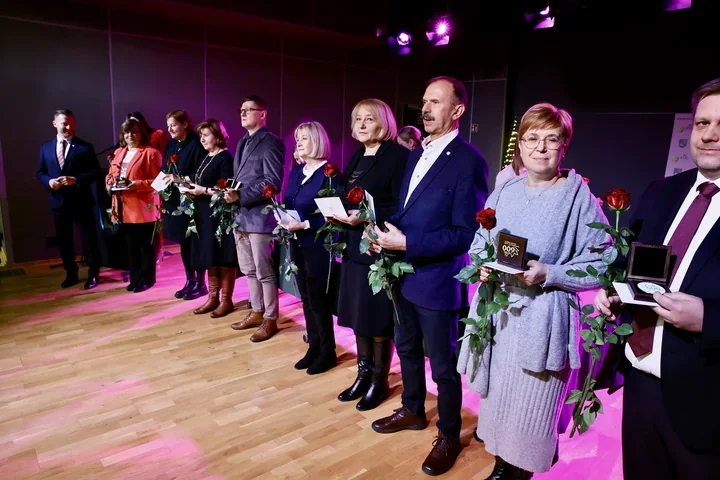 W Ełku - medale i występy podczas noworocznego spotkania z prezydentem