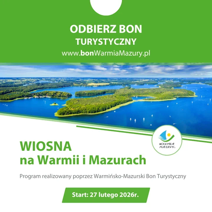 Wiosenny impuls dla turystyki – wraca bon na pobyty w regionie