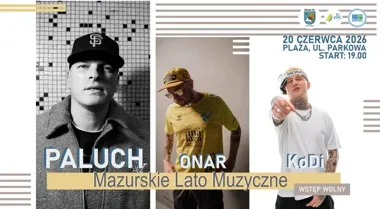 Hip-hop otworzy Mazurskie Lato Muzyczne przy starej plaży