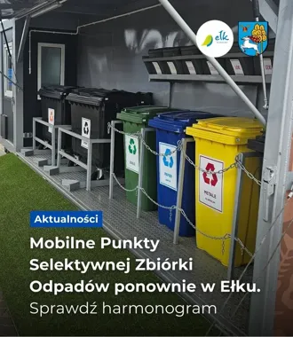 Bezpłatny MPSZOK w Ełku. Mieszkańcy oddadzą odpady i odzież