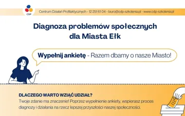 Ełk sprawdzi, z czym mierzą się mieszkańcy. Ruszyła anonimowa ankieta