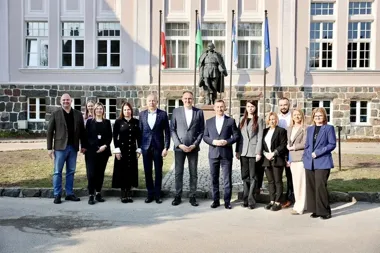 Litewscy partnerzy zobaczyli Ełk od strony szkół, sportu i kultury