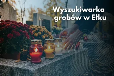 Nie trzeba błądzić po cmentarzu. W Ełku działa mapa grobów