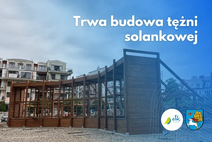 Tężnia solankowa przy Nadjeziornej nabiera kształtu. Powstanie więcej niż drewniana konstrukcja