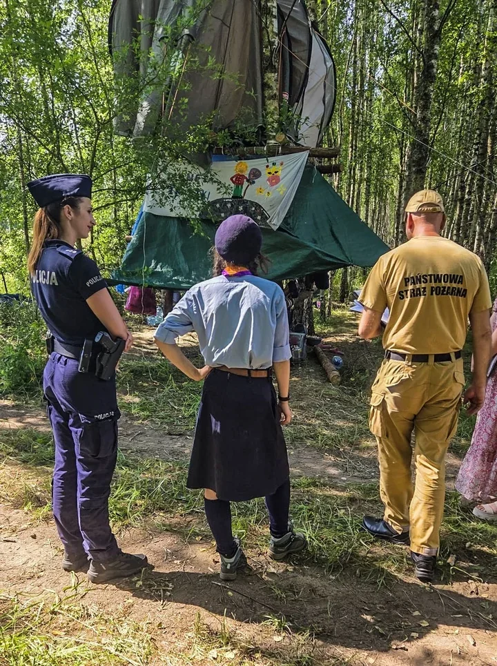 Pierwsze kontrole obozów w Ełku. Służby nie czekają do końca wakacji