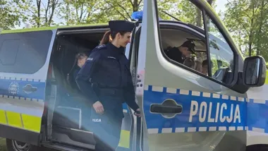 Policjanci przyszli do szkoły w Rękusach - ważne słowa o bezpieczeństwie