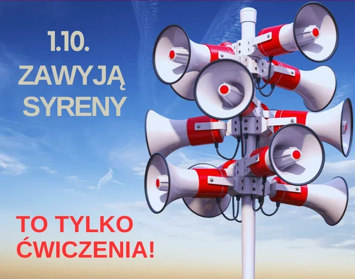 Syreny alarmowe w powiecie ełckim. Mieszkańcy dostaną też Alert RCB