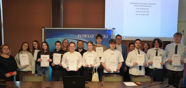 Młodzież z powiatu ełckiego zmierzyła się w Olimpiadzie Wiedzy Konsumenckiej