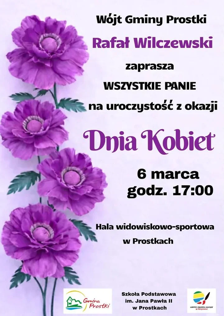 Wieczór dla pań w Prostkach – świętowanie Dnia Kobiet w lokalnej hali