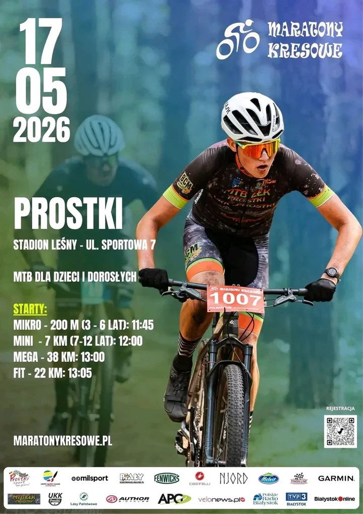 W Prostkach czeka sportowy dzień pełen biegu i rowerowych emocji