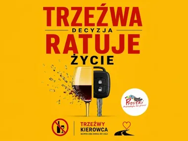 W Prostkach kierowcy usłyszeli ważne ostrzeżenie. Trzeźwość ratuje życie