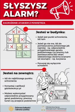Sygnały alarmowe w Starych Juchach. Urząd przypomina o właściwej reakcji